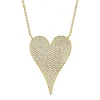 Amor 0.83 Ct Diamond Pave Heart Pendant Necklace - Jumbo