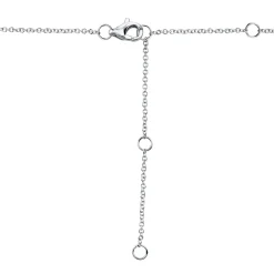 Amor 0.21 Ct Diamond Pave Heart Pendant Necklace
