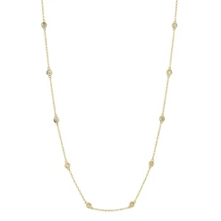 0.28CT 18" DIAMONDS BY THE YARD CHAIN