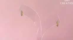 0.04 Ct. Classic Diamond Huggie Earrings - Mini