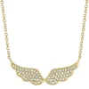 0.18CT DIAMOND ANGEL WINGS NECKLACE
