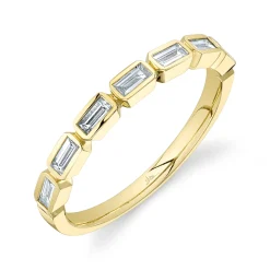 0.35CT DIAMOND BAGUETTE BAND