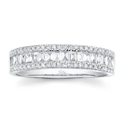 0.55CT DIAMOND BAGUETTE BAND