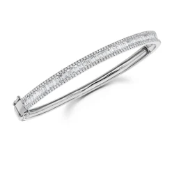 1.74CT DIAMOND BAGUETTE BANGLE