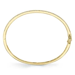 1.08CT DIAMOND BAGUETTE MARQUISE BANGLE