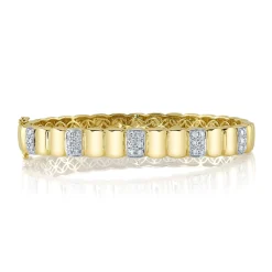 0.79CT DIAMOND BANGLE