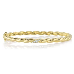 0.13CT DIAMOND BANGLE