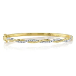 0.53CT DIAMOND BANGLE