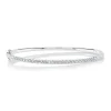 0.88CT DIAMOND BANGLE