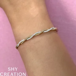 0.53CT DIAMOND BANGLE