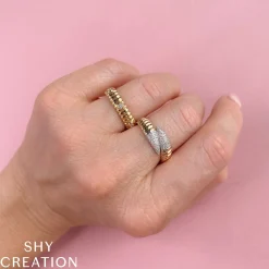 0.08CT DIAMOND BEZEL BAND