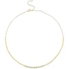 0.46CT DIAMOND BEZEL NECKLACE
