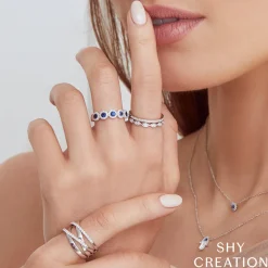 0.41CT DIAMOND BRIDGE RING