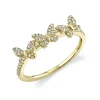 0.15CT DIAMOND BUTTERFLY RING
