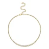 6.75CT DIAMOND CROWN SETTING TENNIS NECKLACE