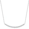 0.91CT DIAMOND CROWN SETTING NECKLACE