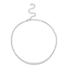 6.75CT DIAMOND CROWN SETTING TENNIS NECKLACE