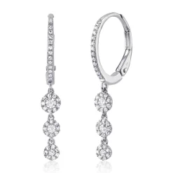 0.32CT DIAMOND EARRING