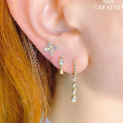 0.45CT DIAMOND EARRING
