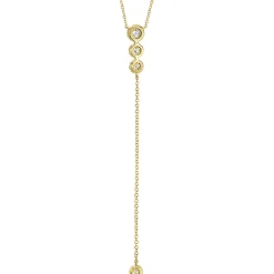 0.29CT DIAMOND LARIAT NECKLACE