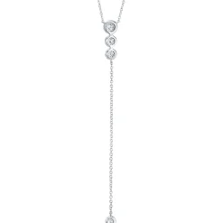 0.29CT DIAMOND LARIAT NECKLACE