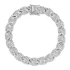 4.05CT DIAMOND LINK BRACELET