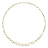 0.74CT DIAMOND LINK NECKLACE