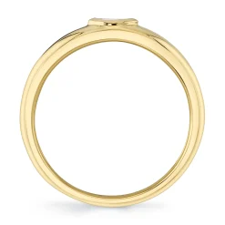 0.08CT DIAMOND MARQUISE BEZEL BAND