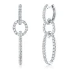 1.00CT DIAMOND OVAL EARRING