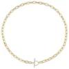 0.13CT DIAMOND PAPER CLIP LINK NECKLACE