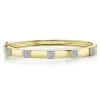 0.43CT DIAMOND PAVE BANGLE