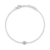 0.05CT DIAMOND PAVE CIRCLE BRACELET