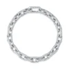 7.52CT DIAMOND PAVE PAPER CLIP LINK BRACELET