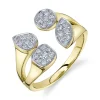 0.36CT DIAMOND PAVE RING