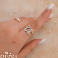 0.36CT DIAMOND PAVE RING