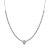 1.28CT DIAMOND PEAR NECKLACE