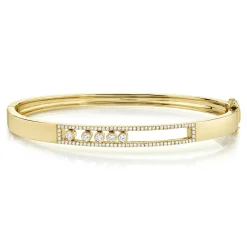 0.42CT DIAMOND SLIDER BANGLE