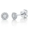 0.24CT DIAMOND STUD EARRING