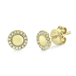 0.10CT DIAMOND STUD EARRING