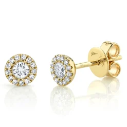 0.24CT DIAMOND STUD EARRING