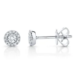 0.24CT DIAMOND STUD EARRING