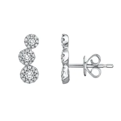 0.36CT DIAMOND STUD EARRING