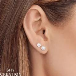 0.24CT DIAMOND STUD EARRING