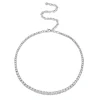 4.39CT DIAMOND TENNIS CHOKER NECKLACE