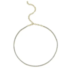 0.95CT DIAMOND TENNIS NECKLACE