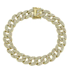 Havana Midi 4.36 Ct. Diamond Pave Link Bracelet
