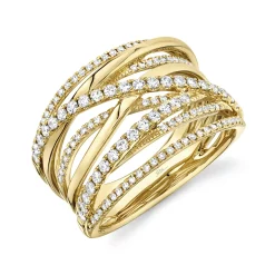 Maia 0.62 Ct. Diamond Bridge Ring