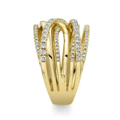 Maia 0.62 Ct. Diamond Bridge Ring
